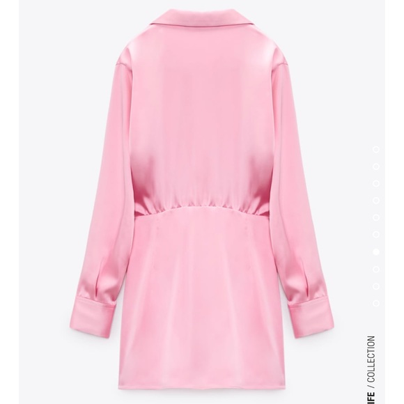 Zara short satin effect dress - Picture 9 of 9